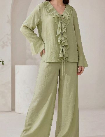 Bluza SHEIN, verde
