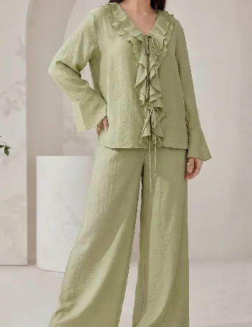 Bluza SHEIN, verde