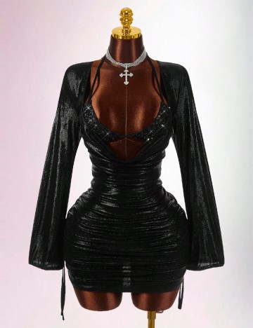 Rochie scurta SHEIN, negru