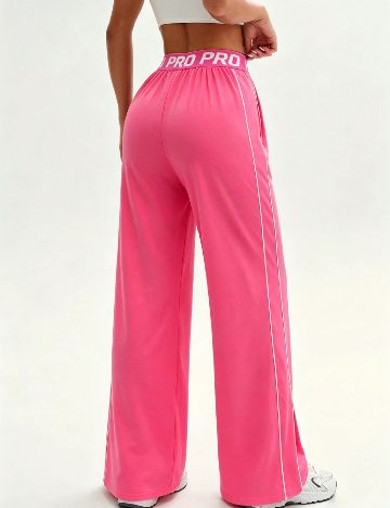Pantaloni SHEIN, roz
