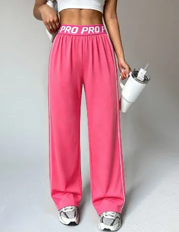 Pantaloni SHEIN, roz