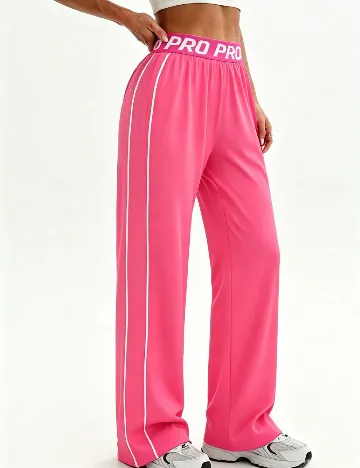 Pantaloni SHEIN, roz
