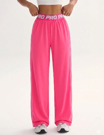 Pantaloni SHEIN, roz