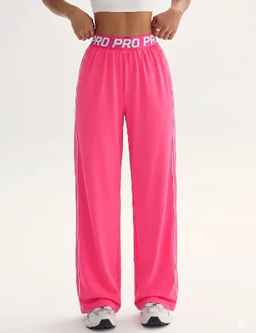 Pantaloni SHEIN, roz