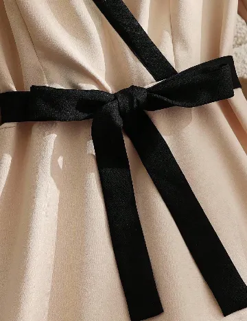 Rochie lunga SHEIN, crem