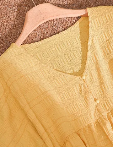 Bluza SHEIN CURVE, galben