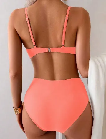 Costum de baie SHEIN, corai