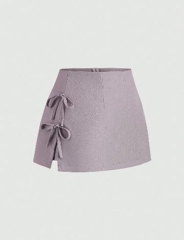 Fusta pantalon SHEIN, mov