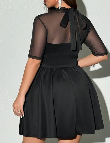 Rochie scurta SHEIN CURVE, negru