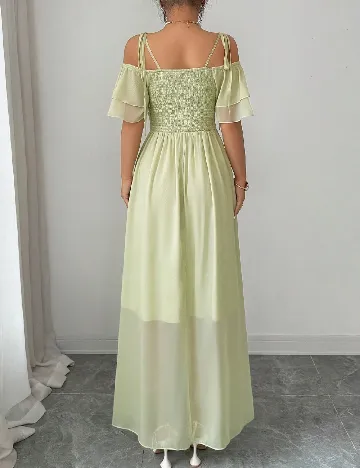 Rochie lunga SHEIN, verde