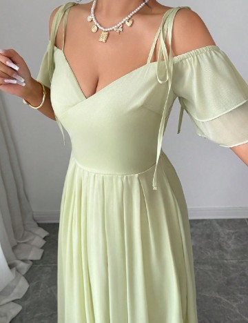 Rochie lunga SHEIN, verde