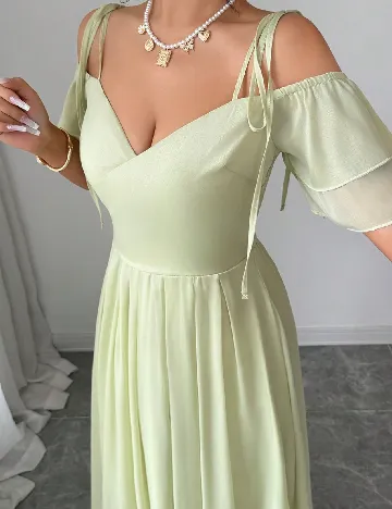 Rochie lunga SHEIN, verde