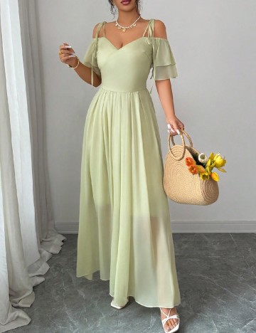 Rochie lunga SHEIN, verde