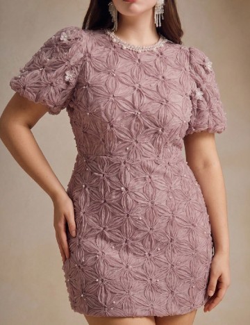 Rochie scurta Anewsta Curve, mov