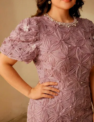 Rochie scurta Anewsta Curve, mov