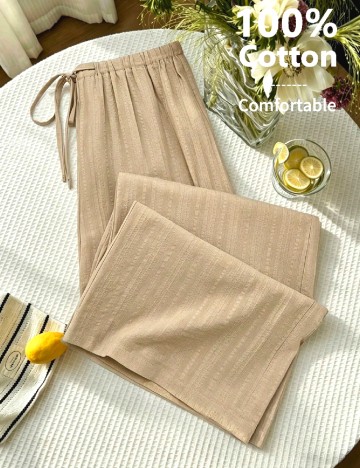 Pantaloni SHEIN, crem