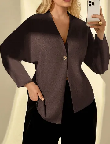 Bluza SHEIN CURVE, maro