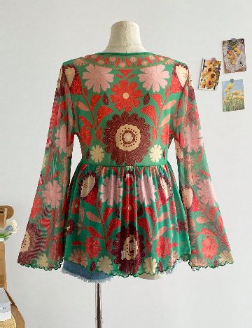 Bluza SHEIN CURVE, floral print