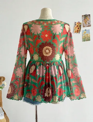 Bluza SHEIN CURVE, floral print
