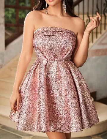 Rochie scurta SHEIN, roz