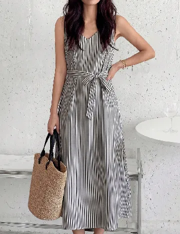 Rochie lunga Emery Rose, gri