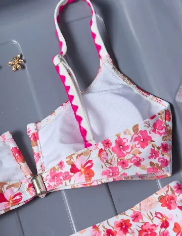 Costum de baie SHEIN, floral print