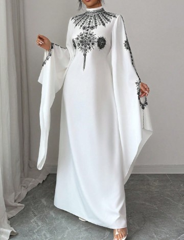 Rochie lunga SHEIN, alb