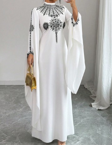 Rochie lunga SHEIN, alb