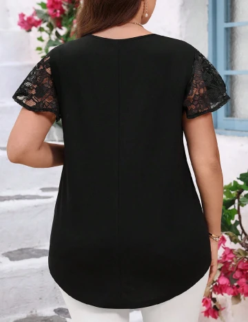 Bluza SHEIN CURVE, negru