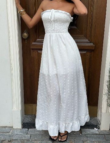 Rochie lunga SHEIN, alb