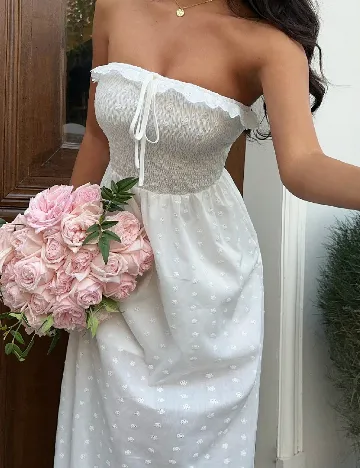 Rochie lunga SHEIN, alb