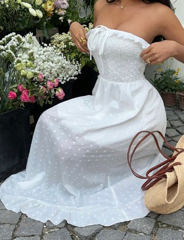Rochie lunga SHEIN, alb