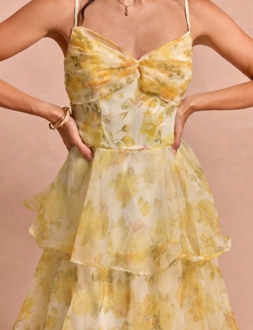 Rochie lunga SHEIN, galben