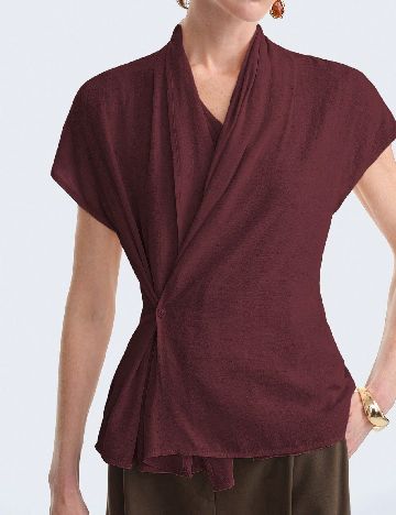 Bluza SHEIN, grena