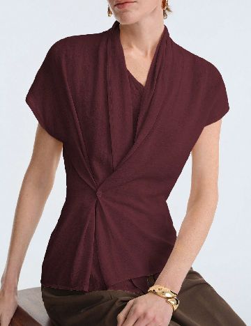 Bluza SHEIN, grena