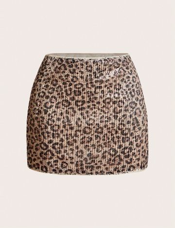 Fusta SHEIN, animal print