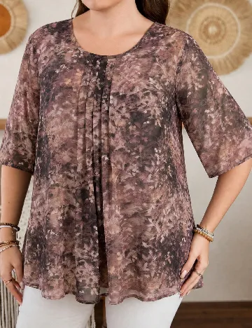 Bluza SHEIN CURVE, mix culori
