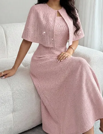 Rochie lunga SHEIN, roz