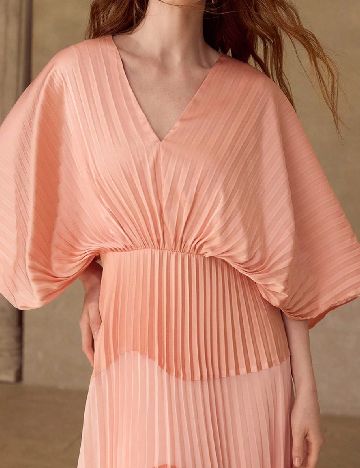 Rochie lunga MOTF, corai