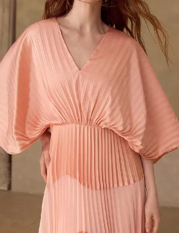 Rochie lunga MOTF, corai