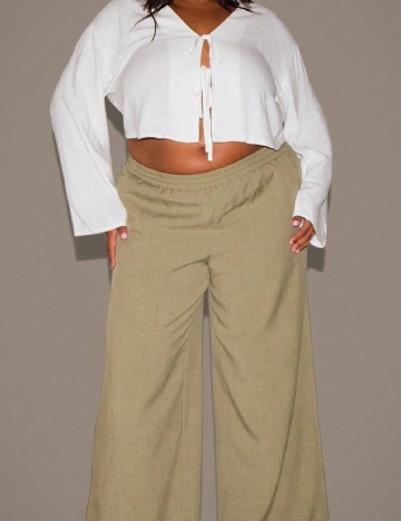 Bluza SHEIN CURVE, alb