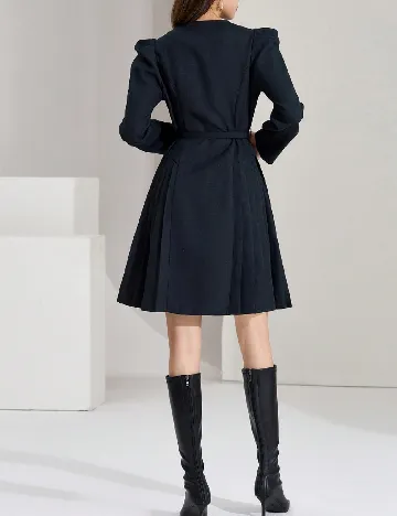 Rochie scurta SHEIN, bleumarin inchis