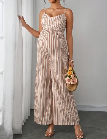 Salopeta SHEIN Maternity, maro