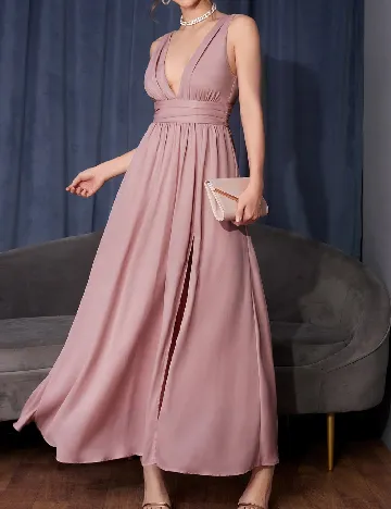 Rochie lunga SHEIN, roz