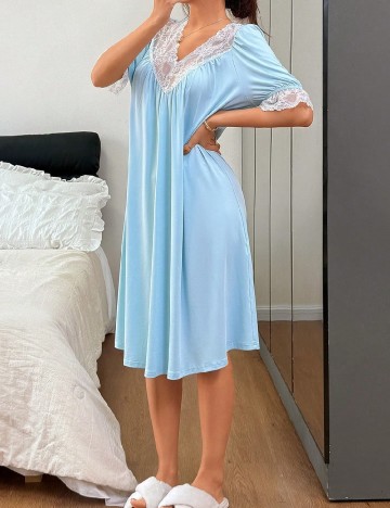 Rochie de noapte SHEIN, albastru