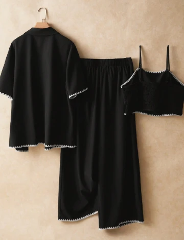 Compleu SHEIN CURVE, negru