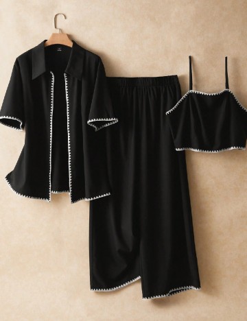 Compleu SHEIN CURVE, negru