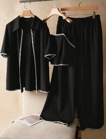 Compleu SHEIN CURVE, negru