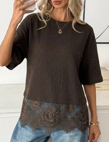 Bluza SHEIN, maro