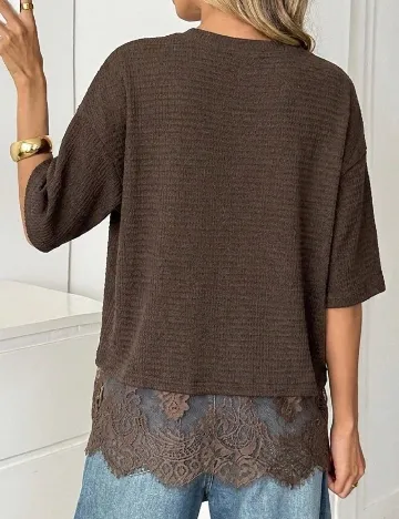 Bluza SHEIN, maro